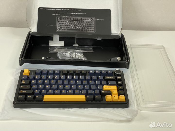 Игровая клавиатура aula f75 f87 pro новая