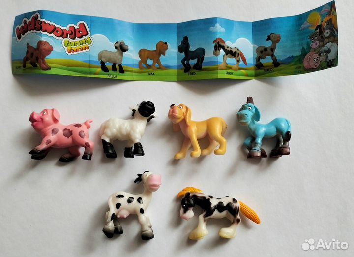 Разные серии киндер