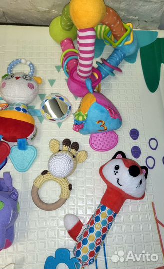 Игрушки пакетом,грелка из вишнёвых косточек