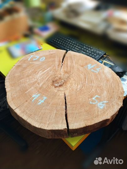 Спил слэб карагач дерево