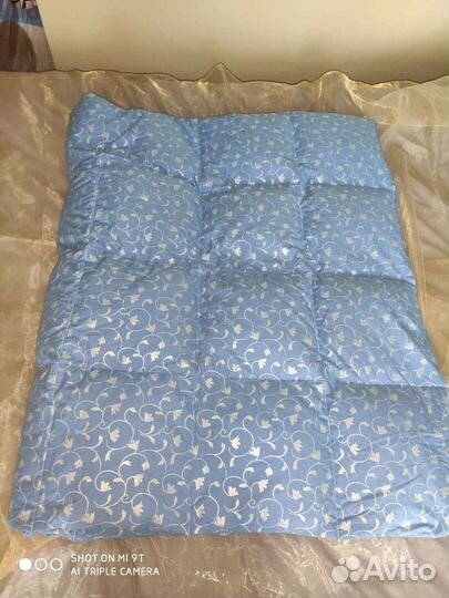Пуховое одеяло новое