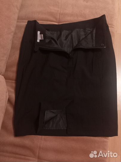 Юбка карандаш классическая черная