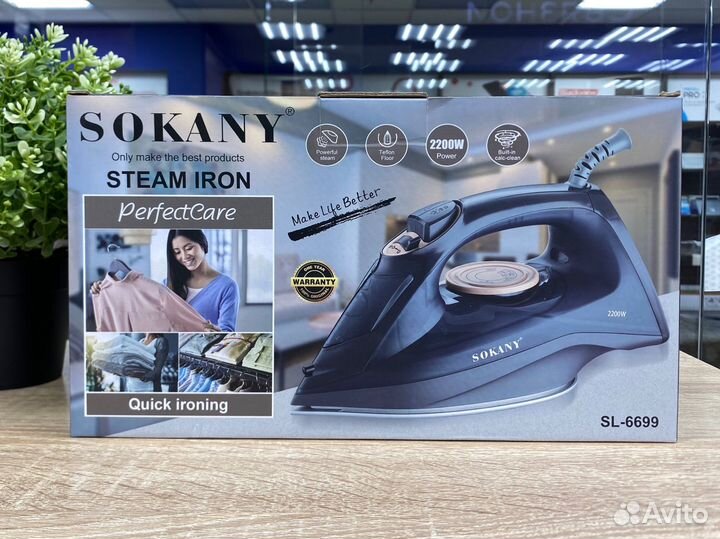 Профессиональный Утюг Sokany SL-6699