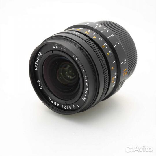 Leica 21mm f/3.4 Super-Elmar asph black