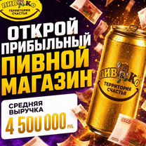 Готовый бизнес. Пивной магазин по франшизе пивко, Павлодар