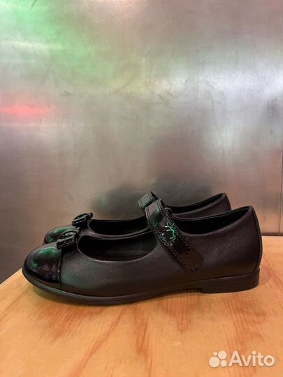 Туфли кожа Ecco 33