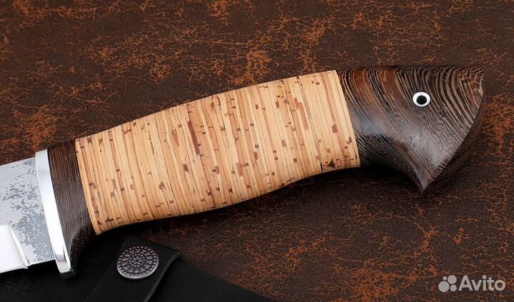 Нож Мачете №8 сталь 95Х18 рукоять береста