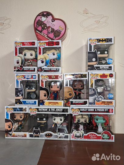 Funko Pop DC, Batman, Harley Quinn и другие