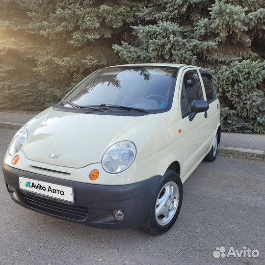 Daewoo Matiz 0.8 МТ, 2012, 93 300 км