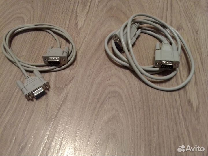 Провода старого образца для монитора, принтера