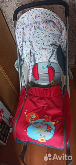 Детские санки коляска ника