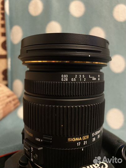 Объектив sigma 17-50 2.8 EX HSM