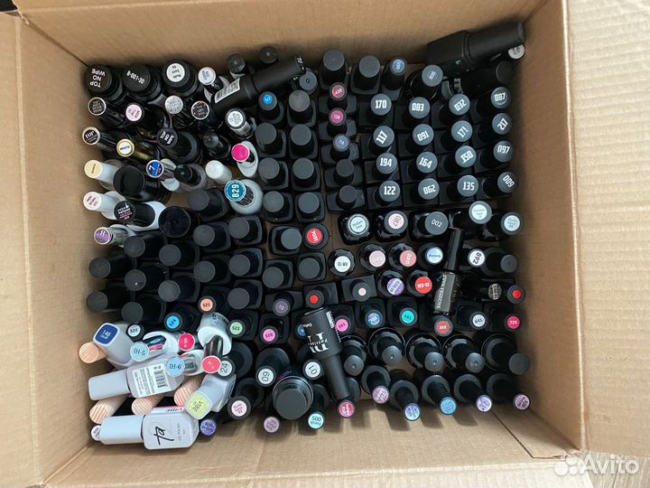 Гель лаки для маникюра набор бу