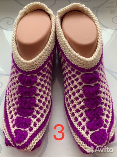 Носки следки вязаные