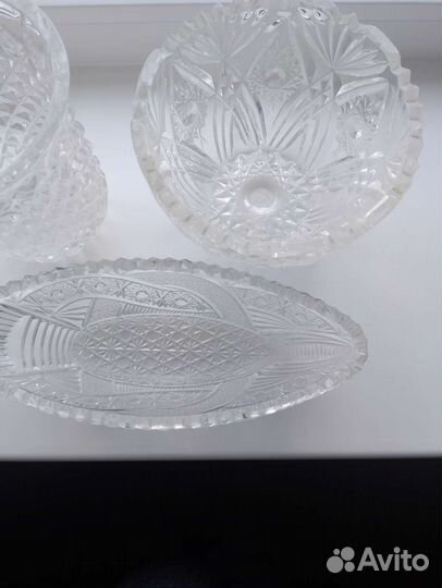 Ваза хрустальная СССР