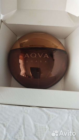 Флакон от мужской туалетной воды bvlgari aqva