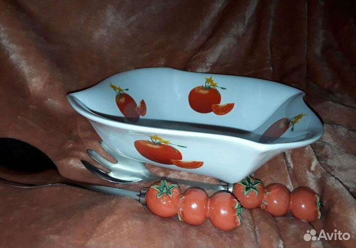 Подарочный набор для салатов новый