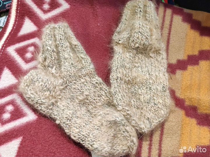 Носочки детские из собачьего пуха