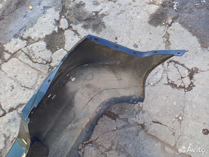 Задний бампер Tiida C11 хетчбек