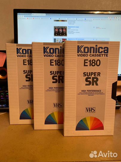 Видеокассета Konica E180