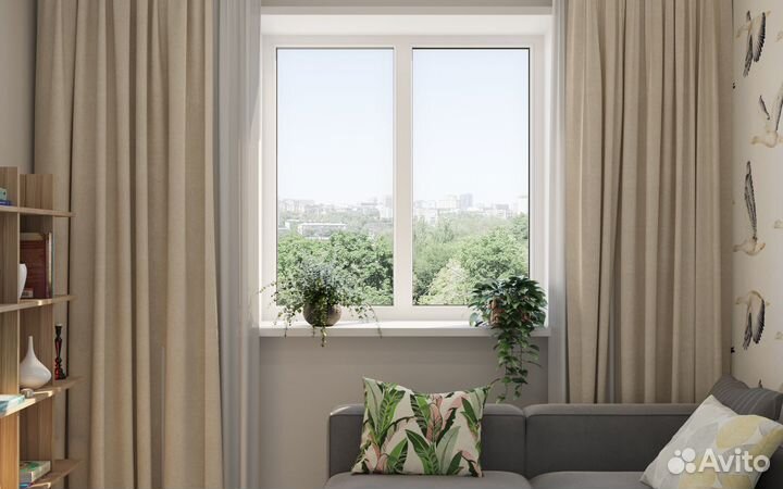 Окна с подоконником в рассрочку