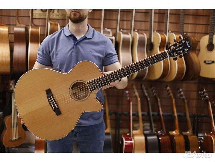 Cort SFX-CED-NS электроакустическая гитара с вырез