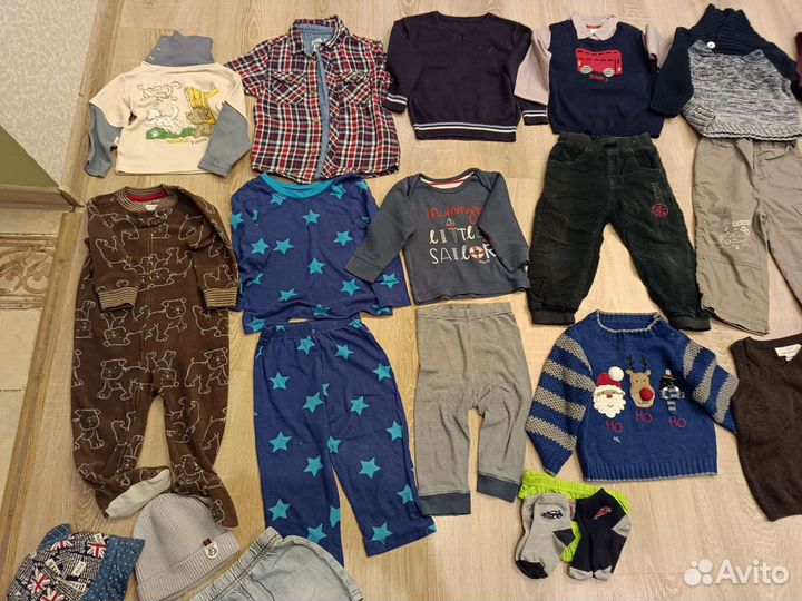 Пакет вещей на мальчика 74 80