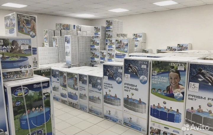 Каркасный бассейн новый