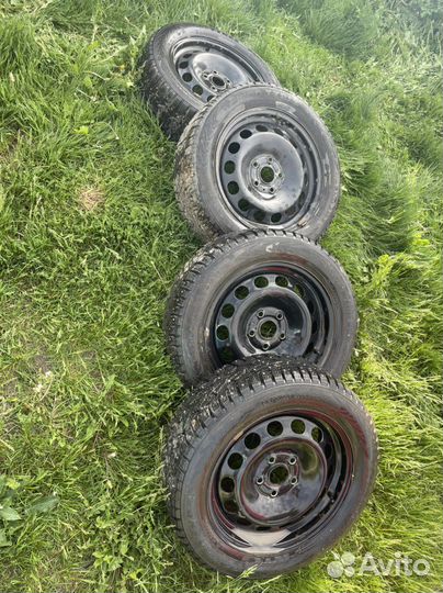 Колеса в сборе r16 зимние 5*112