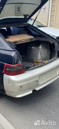 Задний бампер ваз 2112