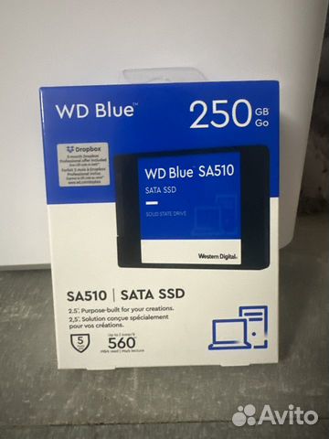 Ssd wd blue 250gb