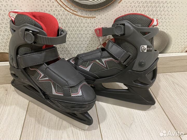 Коньки детские раздвижные 35 36 37 38