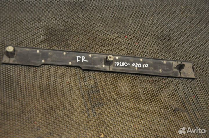 Накладка на порог передняя правая ssang yong Rex