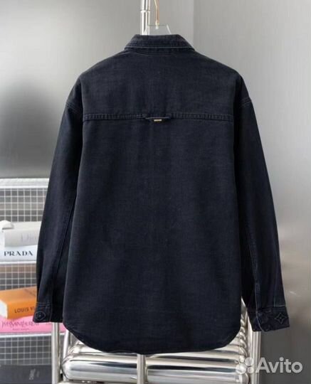 Рубашка Luis Vuitton джинсовая