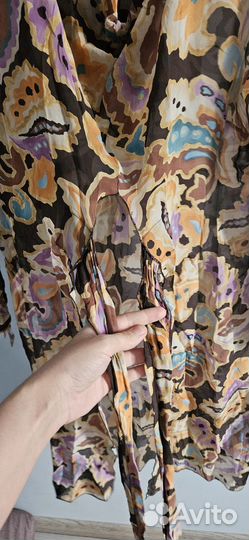 Платье туника летнее пляжное