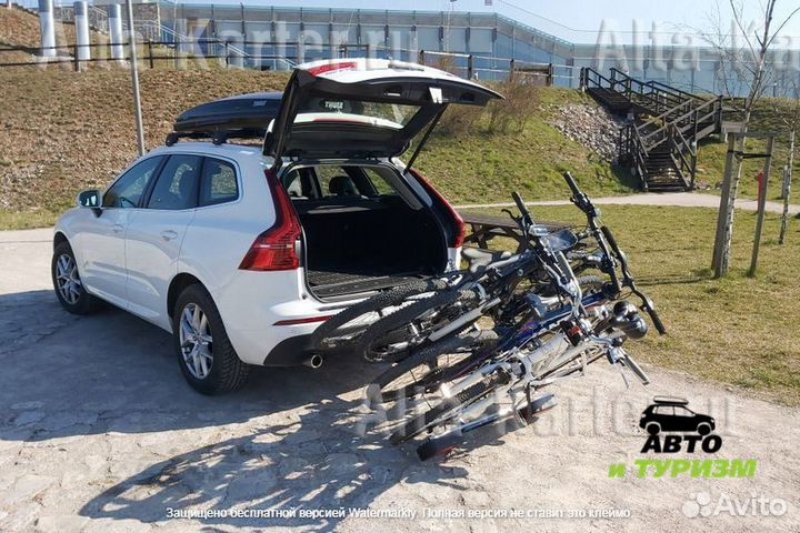 Вело площадка на 4 велосипеда Amos Titan