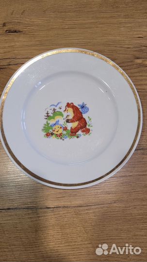 Тарелки детские СССР