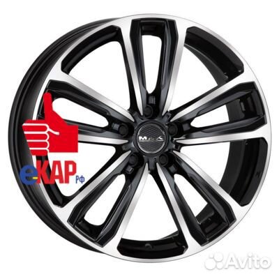 MAK 7x17/5x114,3 ET35 D76 Magma Black mirror