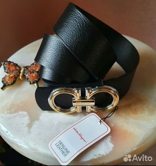 Ремень мужской натуральная кожа класса люкс