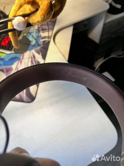 Наушники marshall major 4 коричневые