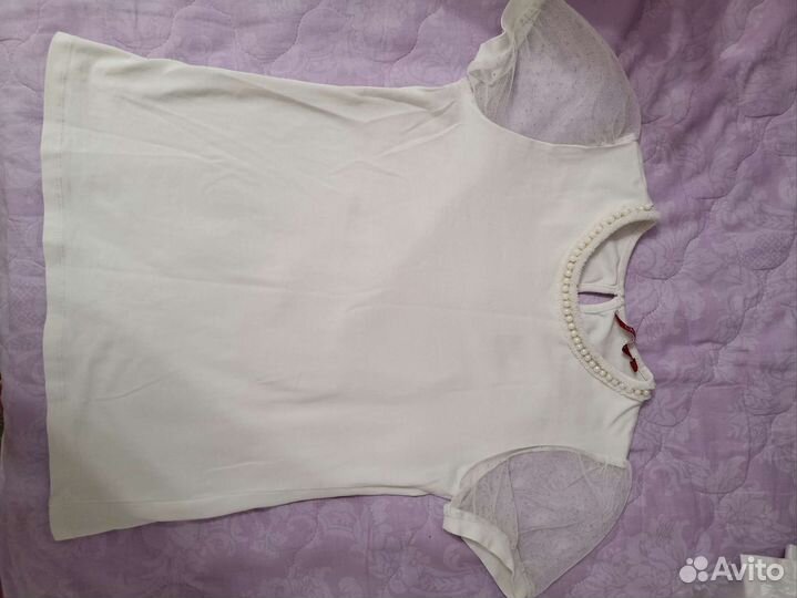 Блузка школьная для девочки 152