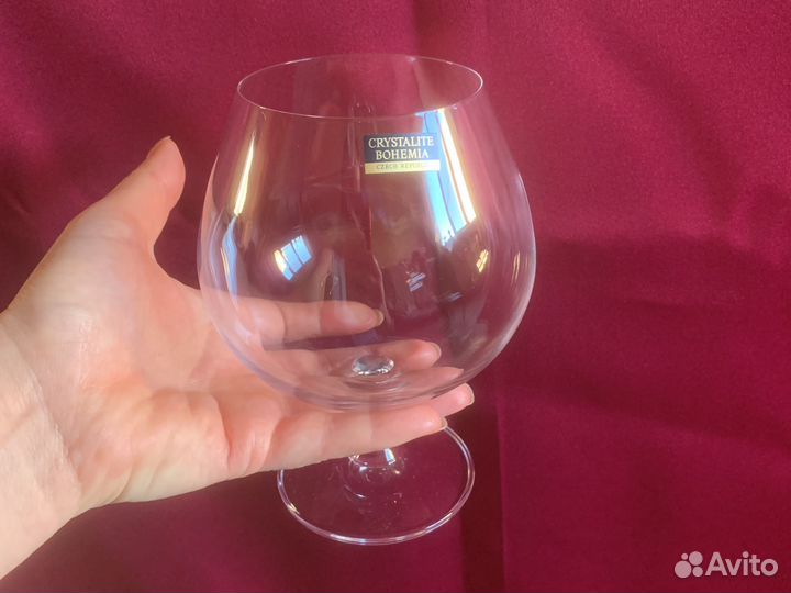Бокалы коньячные новые