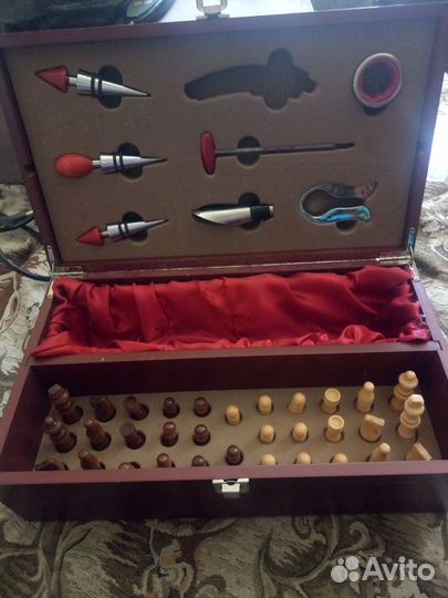 Винный набор+ шахматы