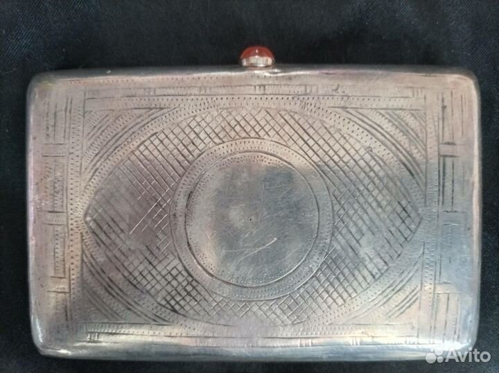 Портсигар серебро 84 проба