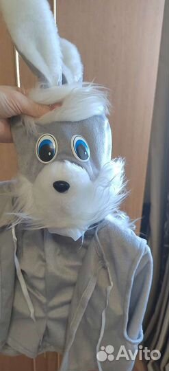 Новогодний костюм для мальчика зайчика Фиксики