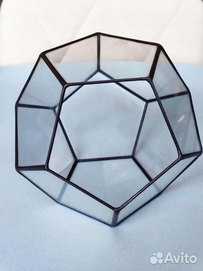 Стеклянная геометрическая форма для флорариума