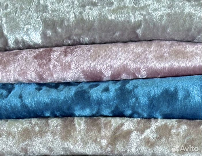 Бархат мрамор голубой ткань для обивки мебели