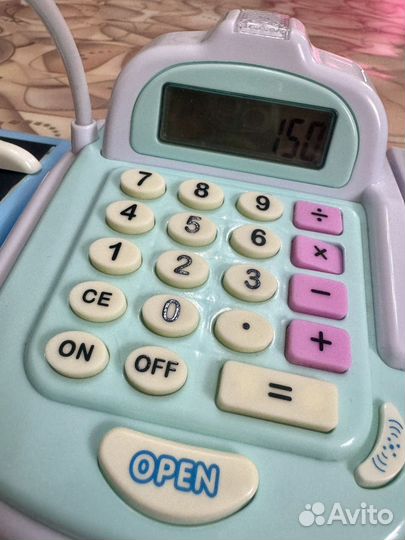 Детская игрушечная касса