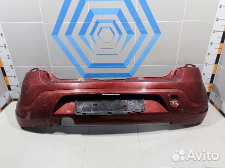 Бампер задний Рено Sandero 1