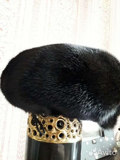 Норковый беретик и шапочка